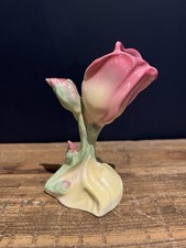 Vintage Small Ceramic Bud Vase. Tulip Vase Made In England