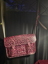 Zatchels Handmade Pink Leopard