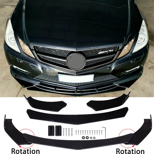 Glossy front bumper - bumper, lip