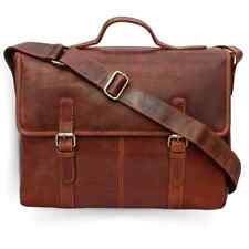 Leather Brown Bridge Briefcase