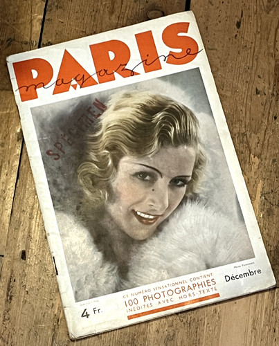 Vintage december 1932 paris - 1932,