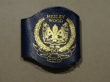 Hesley Wood 50 Years Leather Woggle (1946 - 1996)