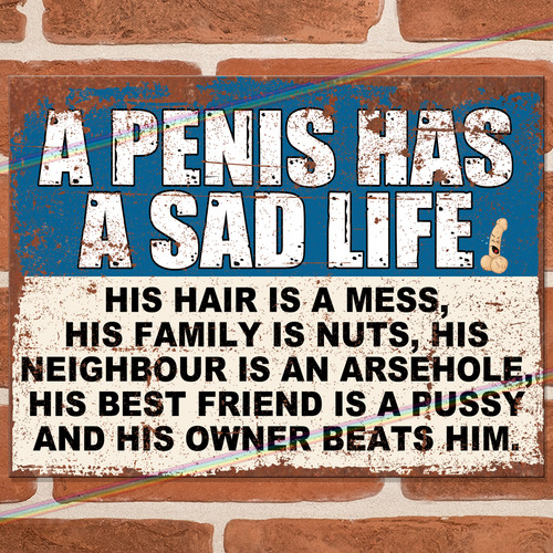 Penis sad life - sad, funny