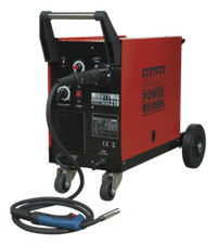 Sealey MIGHTYMIG210 Professional Gas/No-Gas MIG Welder 210Amp Euro Torch