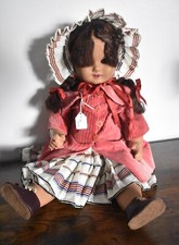 Vintage German Bisque Sleepy Eyes, Crying Doll with Teeth