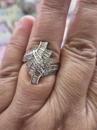 Qvc diamonique ring size - qvc, ss