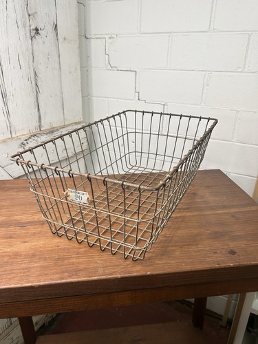 Vintage industrial wire locker - industrial,