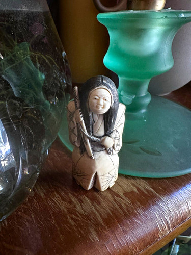 Vtg small asian - vtg, netsuke