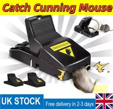 6x Plastic Reusable Mouse Trap