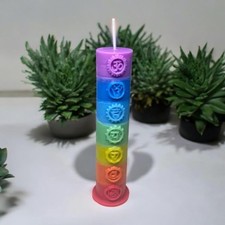 Seven Chakras Soy Candle