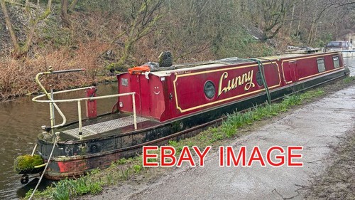 Photo narrowboat lunny - photo,