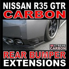 Carbon Fibre Rear Bumper