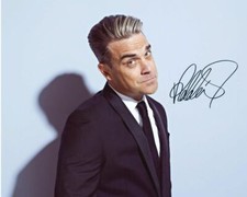 Robbie Williams Autograph
