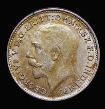 Silver Threepence 1922 NEF