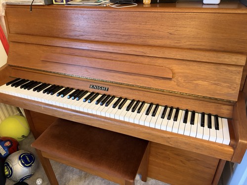 Knight upright piano with - piano,
