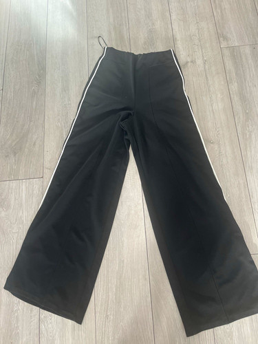 River island black wide leg - black,