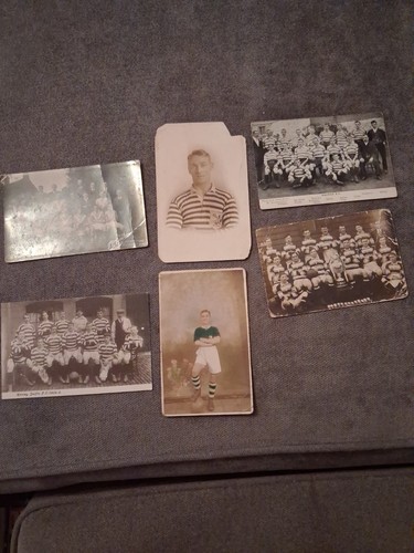 Football rugby postcards - x,