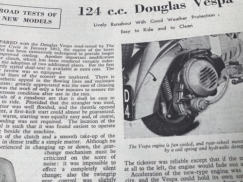 Vespa douglas 125 road - vespa,