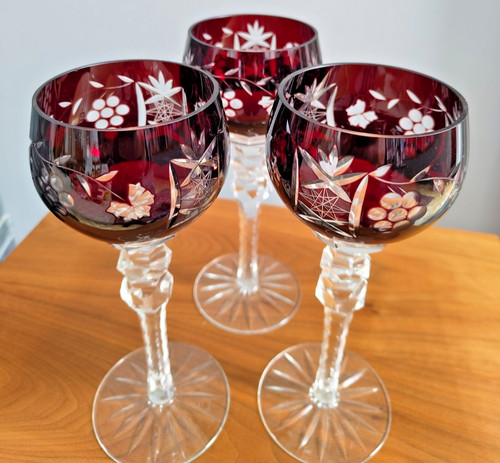 Bohemian cranberry cut - bohemian,