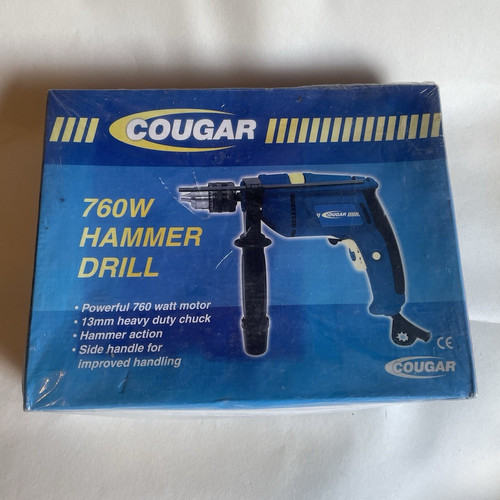 Cougar 760w corded hammer - cougar,