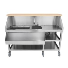 Mobile cocktail bar station - mobile,