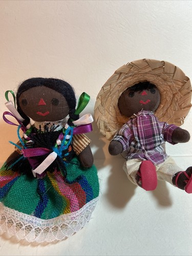 Handcrafted mexican rag dolls - mexican,