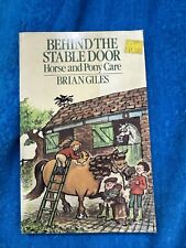 BEHIND THE STABLE DOOR  BRIAN GILES 
