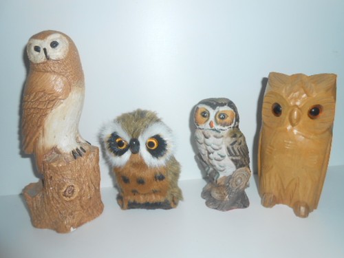 Owl figures detailed - (,