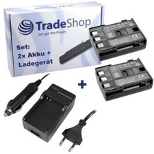 2x BATTERY + CHARGER for CANON HG10 HG-10 NB-2LH NB-2L BP-2L5 BP-2L12 2L14 2L18