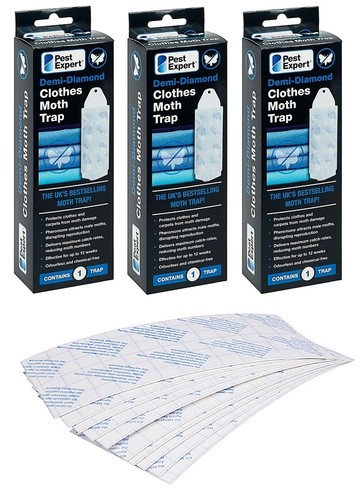 Clothes moth traps x10 - clothes, (demi