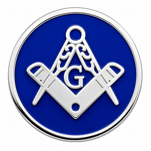 Small crest freemason - small, masonic