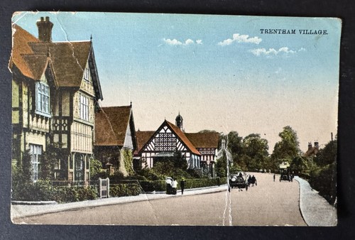 Vintage postcard trentham - postcard,