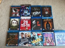 Blu Ray/ 4k & DVD Bundle. Horror/thriller/comedy. Some brand new and unopened. 