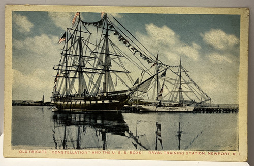 Old frigate constellation - old, &