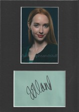 Jessie Elland Hand Signed A4 Mount, Autograph, Emmerdale, 101 Dalmatians