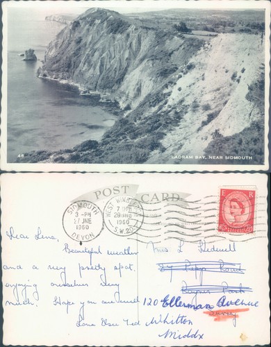 Ladram bay cliffs sidmouth - bay,