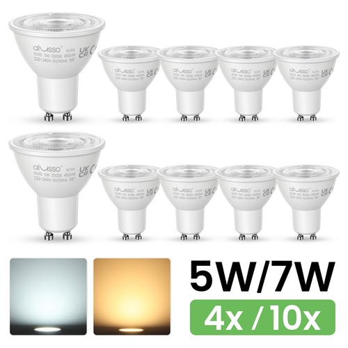 Alusso gu10 led - 38°,