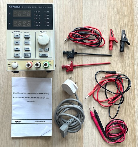 Tenma 10480 bench top power - tenma,