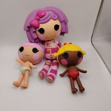 Lalaloopsy Large Doll  - Pillow Featherbed & 2 Smaller Dolls 