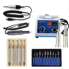 Dental Lab MARATHON Micromotor Polisher 35K rpm Handpiece Carbide Burs UK