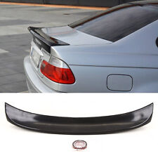 Fits BMW 3 Series E46 1998-2005 Rear Trunk Boot Spoiler M3 CSL Style Unpainted