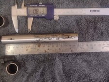 BSA C15 B40 SWINGING ARM PIVOT PIN  & BUSHES + bscy bolts