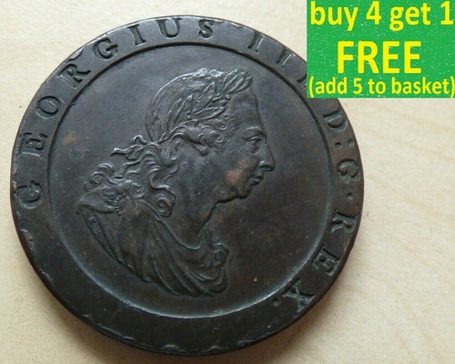George iii cartwheel penny - cartwheel,