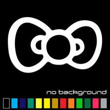 Hello Kitty Bow Sticker Vinyl