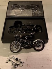 1:12 Scale Minichamps Vincent Black Shadow HRD Series C 1950 Motorcycle Damaged