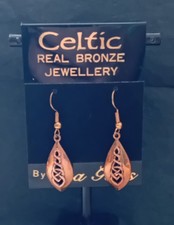 Sea Gems bronze celtic dangle