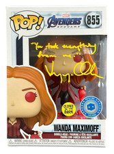 Elizabeth Olsen Signed Wanda