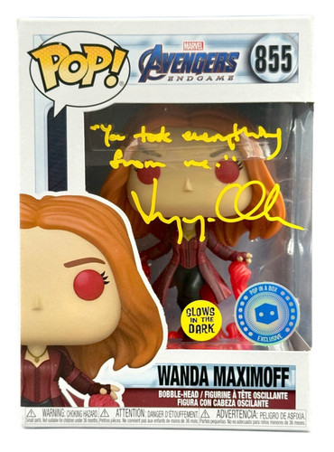 Elizabeth olsen signed - elizabeth,