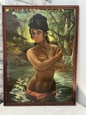 Vintage, The Nymph, Framed