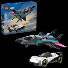 Lego City 60489 Jet vs. Car